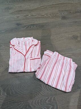 Victorias Secret Flannel Long Pajama Set